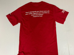 Research Symposium Mens t shirt S red Graphic 2020 glasses