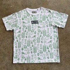 Kith x Sadelle’s All Over Tee Men’s XXL heavyweight