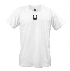 Ukraine Print T-shirt Ukraine Trident Coat of Arms Shirt Zelenskyy Unisex