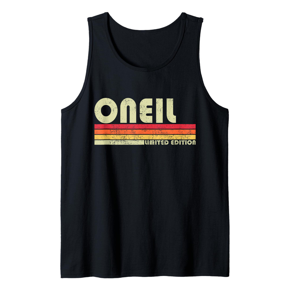 ONEIL Surname Funny Retro Vintage 80s 90s Gifts Men Women Tank Top