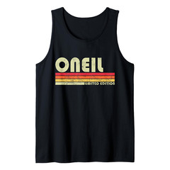 ONEIL Surname Funny Retro Vintage 80s 90s Gifts Men Women Tank Top