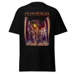 Fear & Hunger T-Shirt – High Detail Graphic Tee, Fan Merch