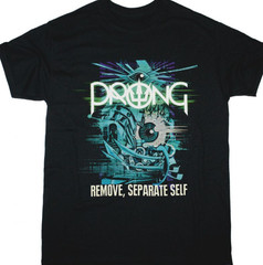 PRONG REMOVE, SEPERATE SELF NEW BLACK T SHIRT