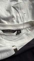 Sean John Shirt Mens XL White Yellow Dark Blue Color Block T-shirt Y2K VTG