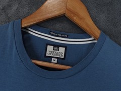 Weekend Offender T Shirt Mens Medium Blue Casuals Terraces Spell Out Football WO