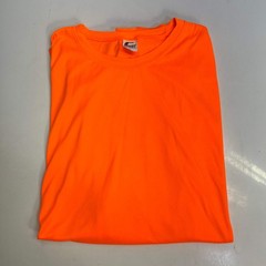 C2 SPORT (5 PACK) Long Sleeve Work Shirts Men’s Sz L Safety Orange 510400