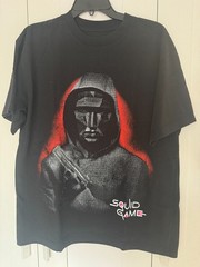 Pacsun Market -Netflix-Squid Game T-Shirt Black NWT Size M