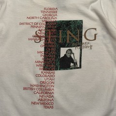 Vintage 90s PolyGram Merchandising Sting Mercury Falling Double-Sided Tee XL