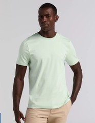 Perry Ellis Men’s Cool Interlock Crew Neck Short Sleeve Tee SILT GREEN – SMALL