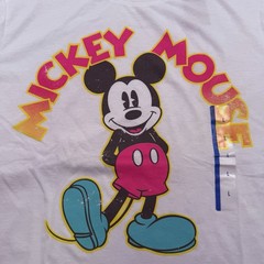 Mickey Mouse Retro Style T-shirt Unisex Size Large White Disney Vacation NWT