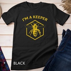 Beekeeping Shirt I’m A Keeper Bee Hive Owner Gift Unisex T-shirt