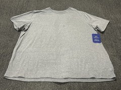 George T Shirt Mens 3XL (54-56) Grey Short Sleeve Crew Neck Tee NEW NWT
