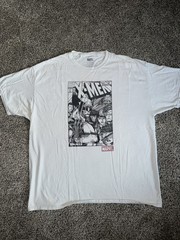 Official X-Men Wolverine Marvel Comics Cover Double Sided Graphic T-shirt 2XL