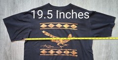 Vtg 1990 Arizona Tourist T Shirt USA/Single Stitched “Copper Foil” Bird Print 🏜