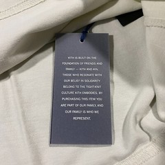 Kith Miami Design District Exclusive Box Logo Tee Shirt Adult XXL Chalk Beige