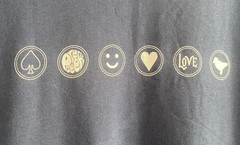 Pretty Green Graphic T Shirt Mens Medium Blue Logo Print Cotton Tee Britpop