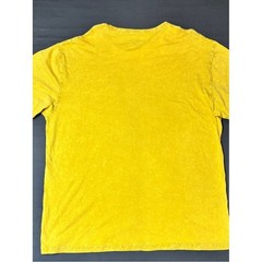 Rivet de Cru Mens Yellow Acid Wash Motorcycle Helmet Graphic T-Shirt 4XL New