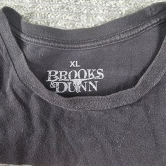 Brooks & Dunn The Last Rodeo 2010 Tour T-Shirt Mens L Black Concert Tee XL