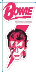 Popfunk David Bowie Aladdin Sane Album Art T-shirt (X-Large) White