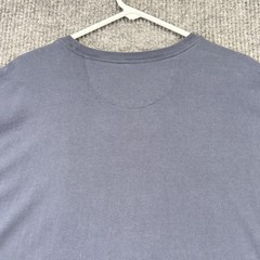 Duluth Trading Co Shirt Mens Large Gray Beaver Flag Graphic Relaxed Longtail T