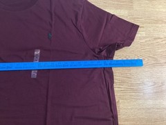Mens Polo Ralph Lauren short sleeve crew neck t shirt Size 4XB Maroon