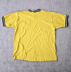 VTG 90s Pro Player Men’s XL NY Yankees MLB 99 Yellow Navy Vneck T-shirt Rare