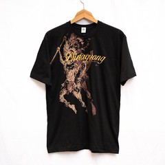 Halu-Halo Dinagyang Graphic T-Shirt Unisex Large Black Abstract Art-to-Wear