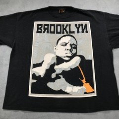 Biggie Smalls Brooklyn Mint Tee Notorious BIG Men’s 3XL Hip Hop Vintage Y2K