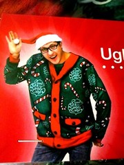 New – Men’s 3D Christmas Ugly Sweater Long Sleeve T-Shirt ( size : L) #1