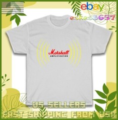 Marshall Amplification Logo Men’s T-Shirt American Style T Shirt