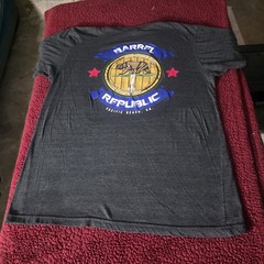 Vtg Barrel Republic San Diego Brewery Tee – American Apparel Tri-Blend, L Gray
