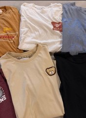 Lot Of 8 MEDIUM Size Tshirts Some Are Used ,some Are Brand New Without Tag