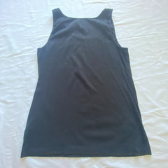 Gap Women XXL Black Sleeveless Scoop Neck Tank Top Plus Size