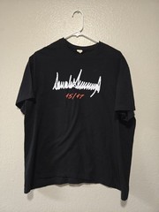 DONALD TRUMP SIGNATURE 45/47 MENS BLACK XL TSHIRT, PRESIDENT, USA