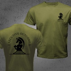 Executive Outcomes Mercenaries Angola South Africa Koevoet Army Military T-shirt
