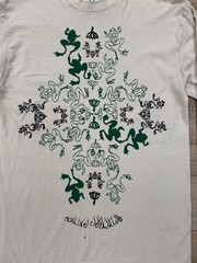 Online Ceramics Frog Mandala Long Sleeve Shirt SMALL Men’s Adult Designer *FLAW