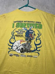 Easyriders Rodeo Tour Official Barstool Racer Sleeveless Muscle Gym Shirt 3XL