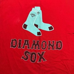 Diamond Supply Co Diamond Sox T Shirt Mens XL Red Graphic Streetwear