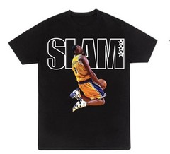 Kobe Bryant x SLAM Men’s T-shirt Unisex Black Tee