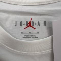 NEW Jordan Jumpman Graphic Logo T Shirt Men XL White Red Basketball Streetwear