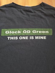 Vtg R. Lee Ermey Glock OD Green “This Is My Glock” Size XL