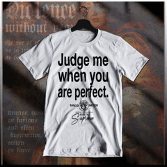 Gangster T-shirt, Mobster Hustle Dope Urban Hip Hop Thug Judge me Quote tee