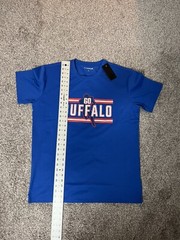 Clorpeak Mens City Classic Football Go Buffalo Blue Tee Shirt Sz US L New