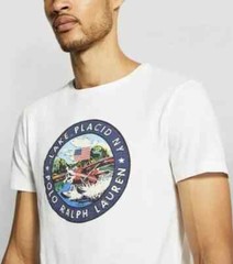 NEW Polo Ralph Lauren Lake Placid Seaplane Sportsman NY T Shirt LG / XL