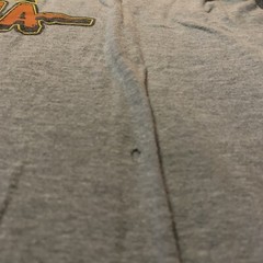 Fender Meteora Tshirt Size Medium 3/4 Sleeve Graphic Tee