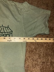 American Standard Las Vegas Circus Circus Graphic T-Shirt Short Sleeve Green M