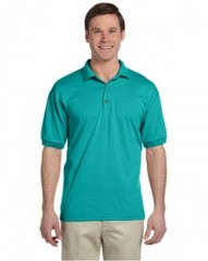 Gildan Men’s Fashion Cotton Plain Jade Dome Polo Shirt in the X-Large Size
