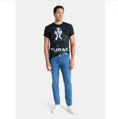 Tupac Graphic Tee Mens Large Black Rap Hip Hop Shirt Brand New Original