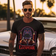 The Conjuring of Lucipurr 70s Dark Humor T Shirt for Cat Lovers #SR#T433