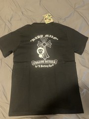 A Bathing Ape BAPE x Chrome Hearts Baby Milo Black Graphic Tee Men’s M